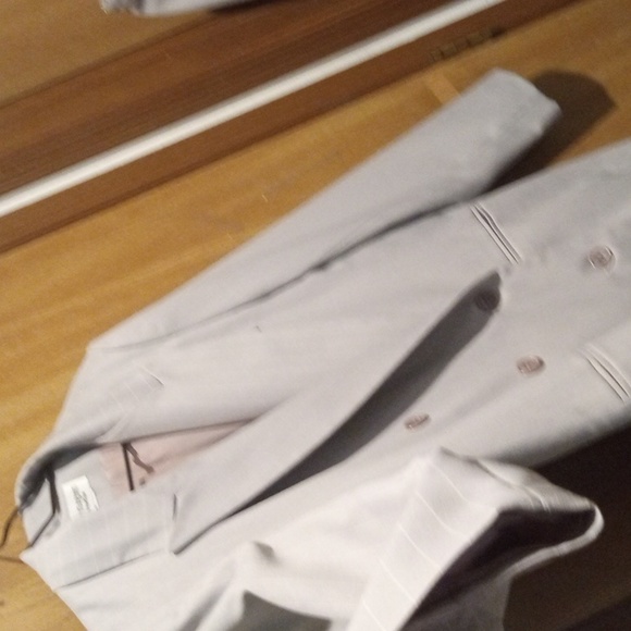 Lew Magram Collection Gray Pinstripe Suit Vintage New - Picture 13 of 16